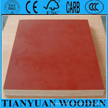 1220 * 2440 * 15mm Film Faced Plywood / Shuttering Contrachapado